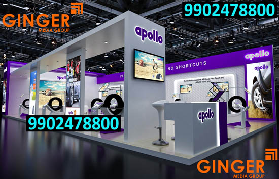 Exhibition Stalls Advertising in India for apollo