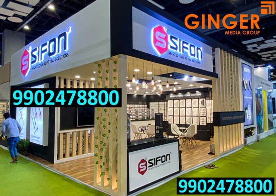 Exhibition Stalls Advertising in India for SIFON