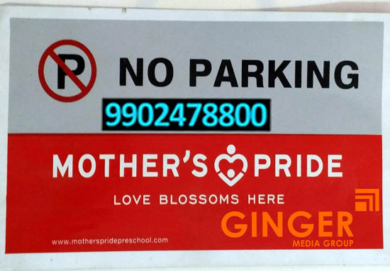no parking board chennai mothers pride