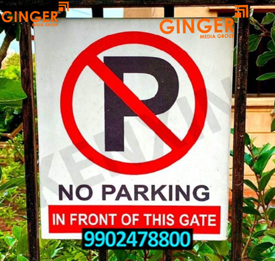 No Parking Boards in Mumbai