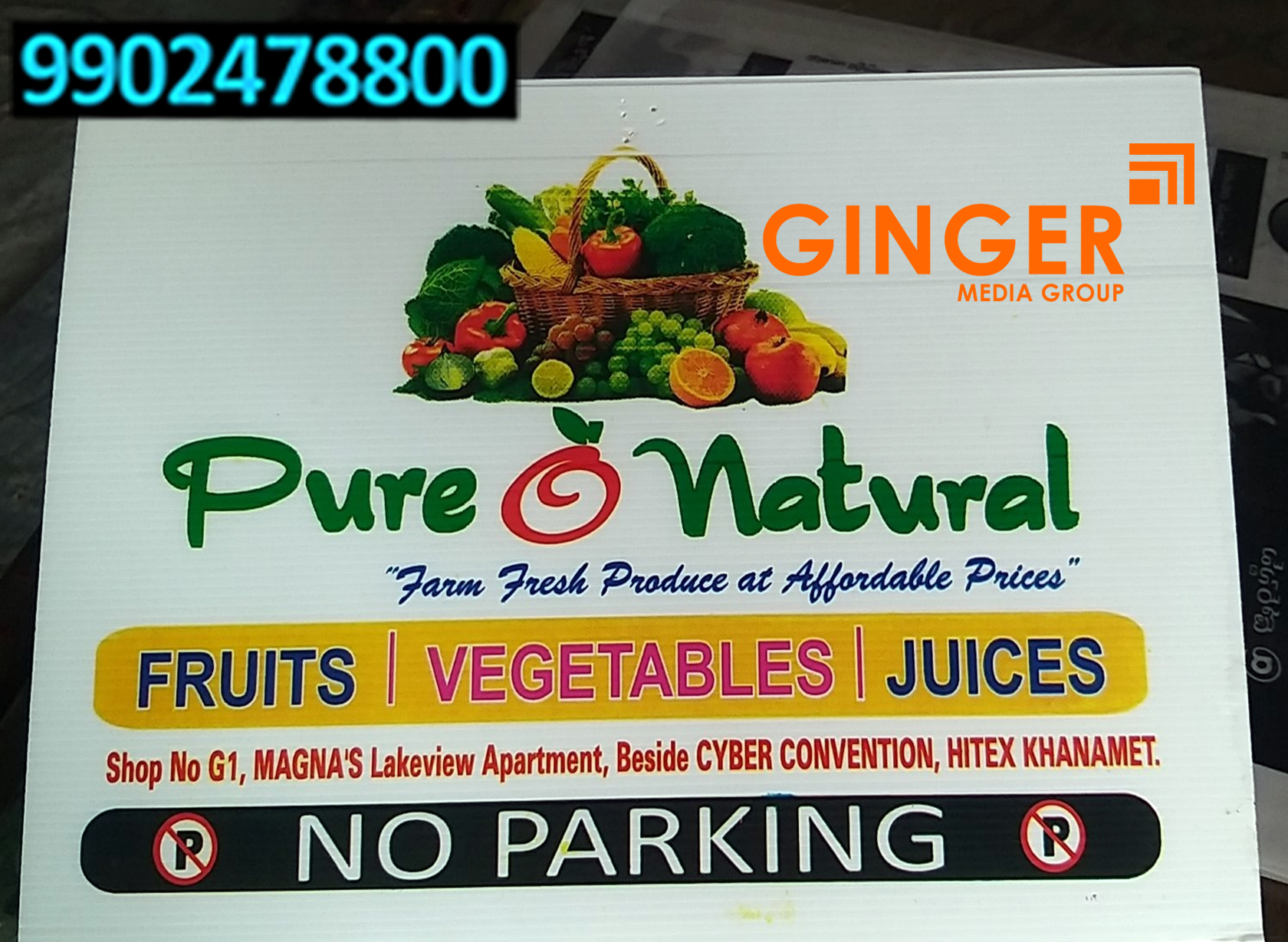no parking board pune pure nature
