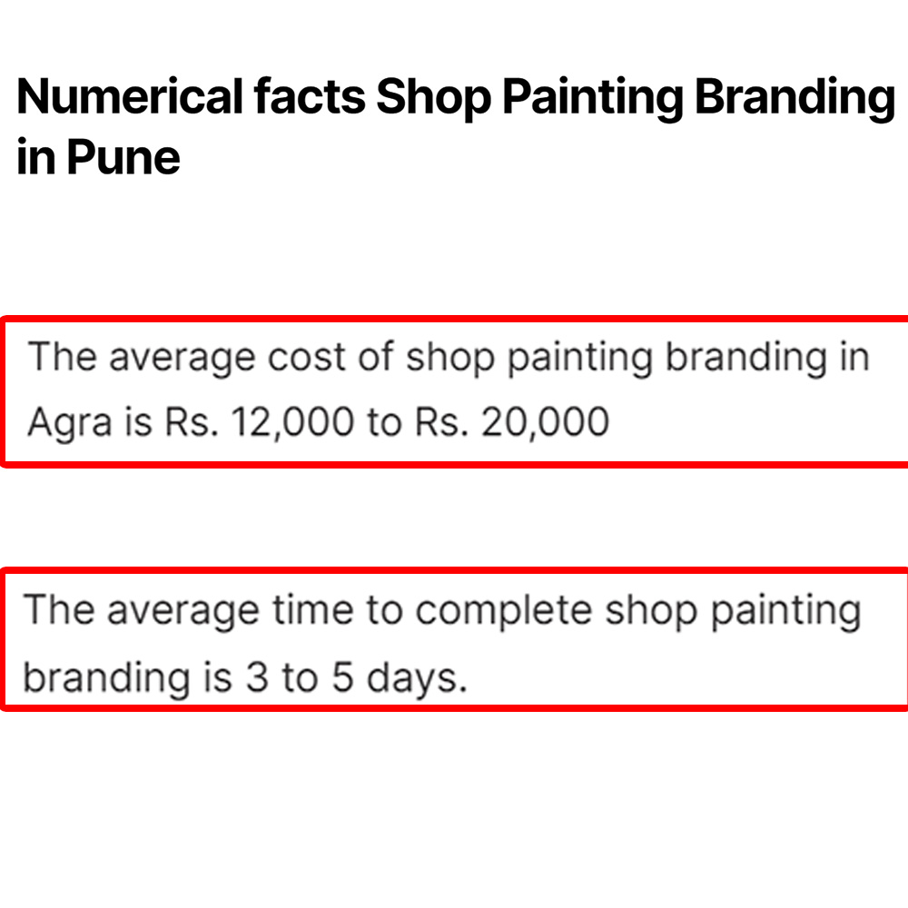 Some Numerical facts about Shop Shutter Painting in Pune