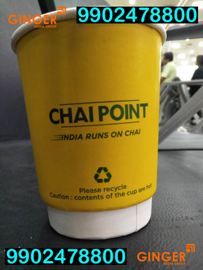 Cup Branding in Agra for Chai Point