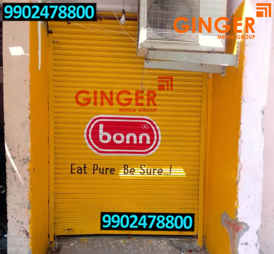 Shop Shutter Painting in Chennai for bonn