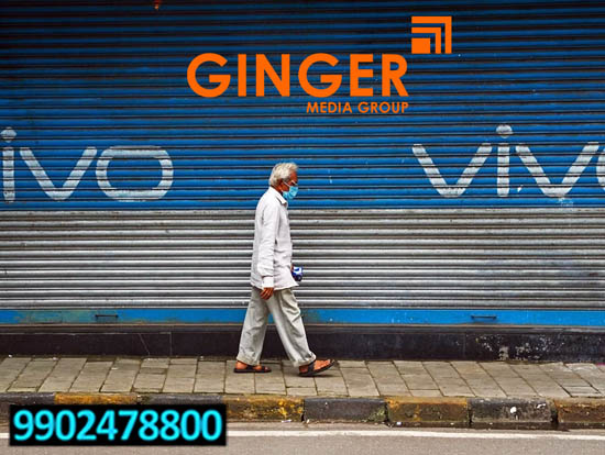 Shop Shutter Painting in Chennai for VIVO