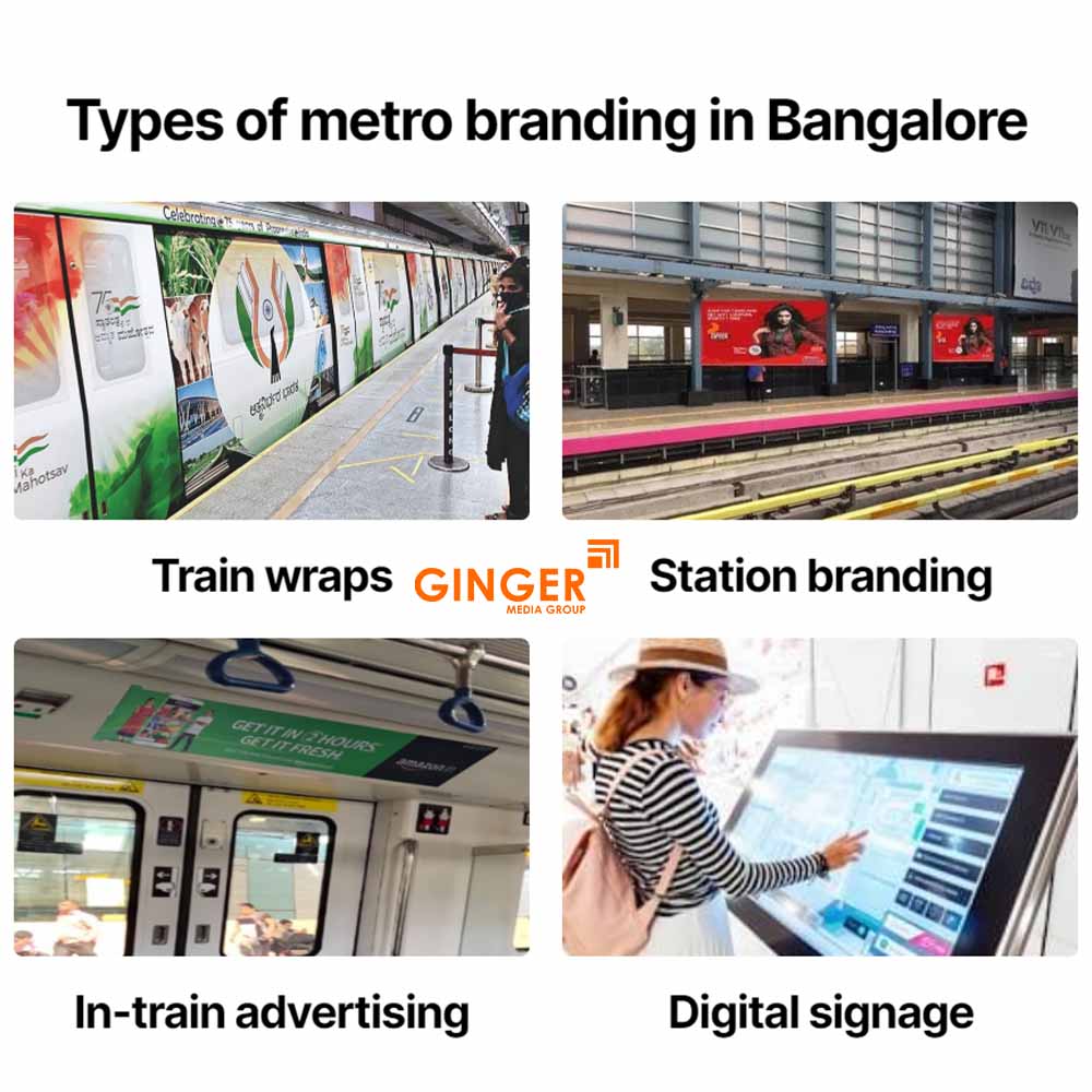 types of metro branding in bangalore