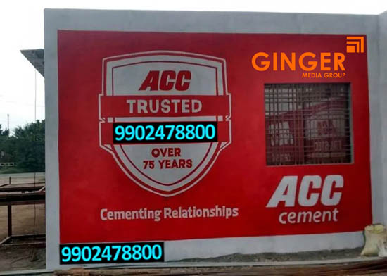 wall painting branding agra acc cement6