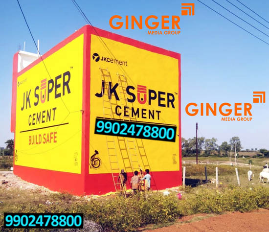 Wall Painting Advertisement in Bangalore for JK Super Cements