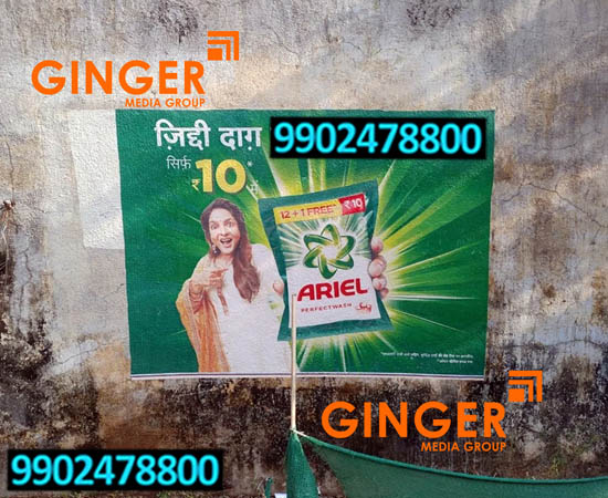 Wall Painting Branding in Kolkata for Ariel