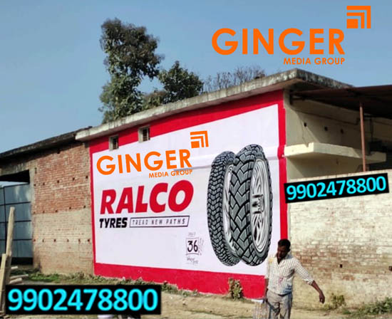 Wall Painting Advertising in Mumbai for Ralco tyres
