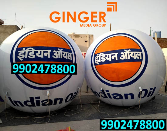 Balloon Advertising in Hyderabad for Indian Oil