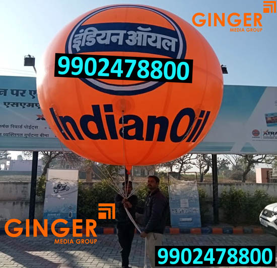 Balloon Branding in Kolkata for Indian Oil