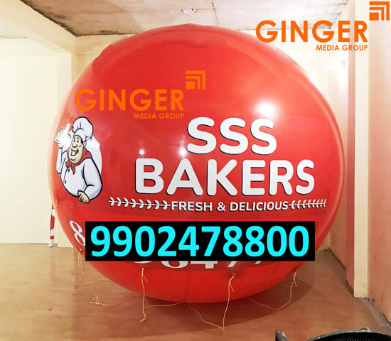 baloon branding kolkata sss bakers