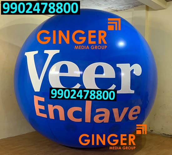 Balloon Advertising in Lucknow for Veer Enclave