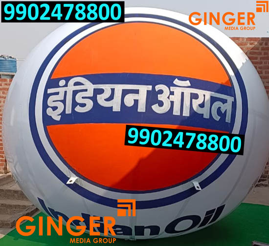Balloon Advertising in Mumbai for Indian Oil
