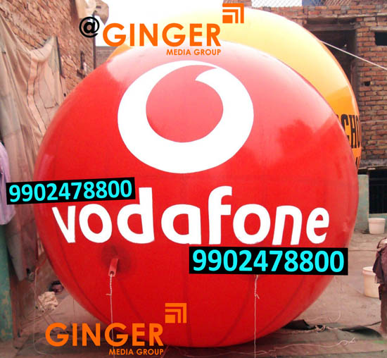 Balloon Advertising in Pune for Vodafone