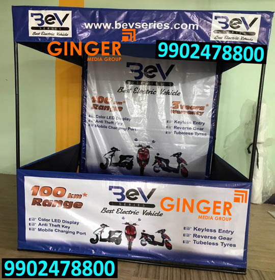 canopy and promo table branding chennai bev