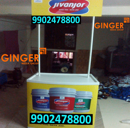Promo Tables Advertising in Delhi, Noida, Faridabad, Ghaziabad and Gurgaon