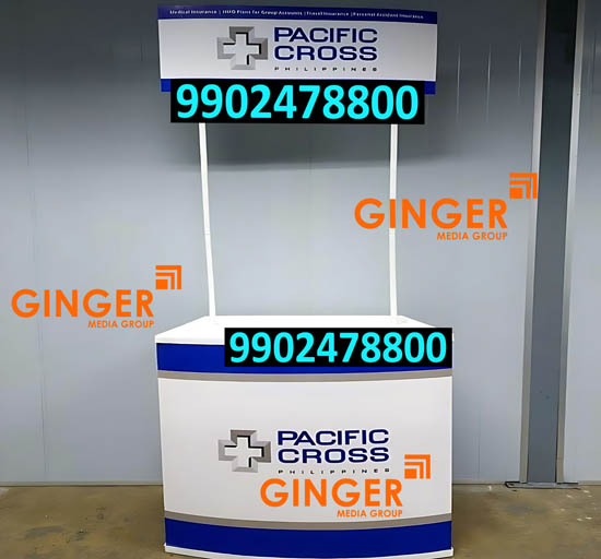 canopy and promo table branding jaipur pacific cross