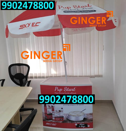 canopy and promo table branding lucknow pup start