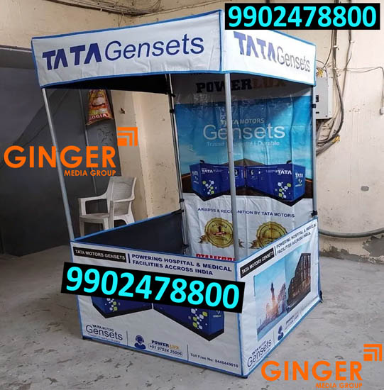 canopy and promo table branding lucknow tata3341