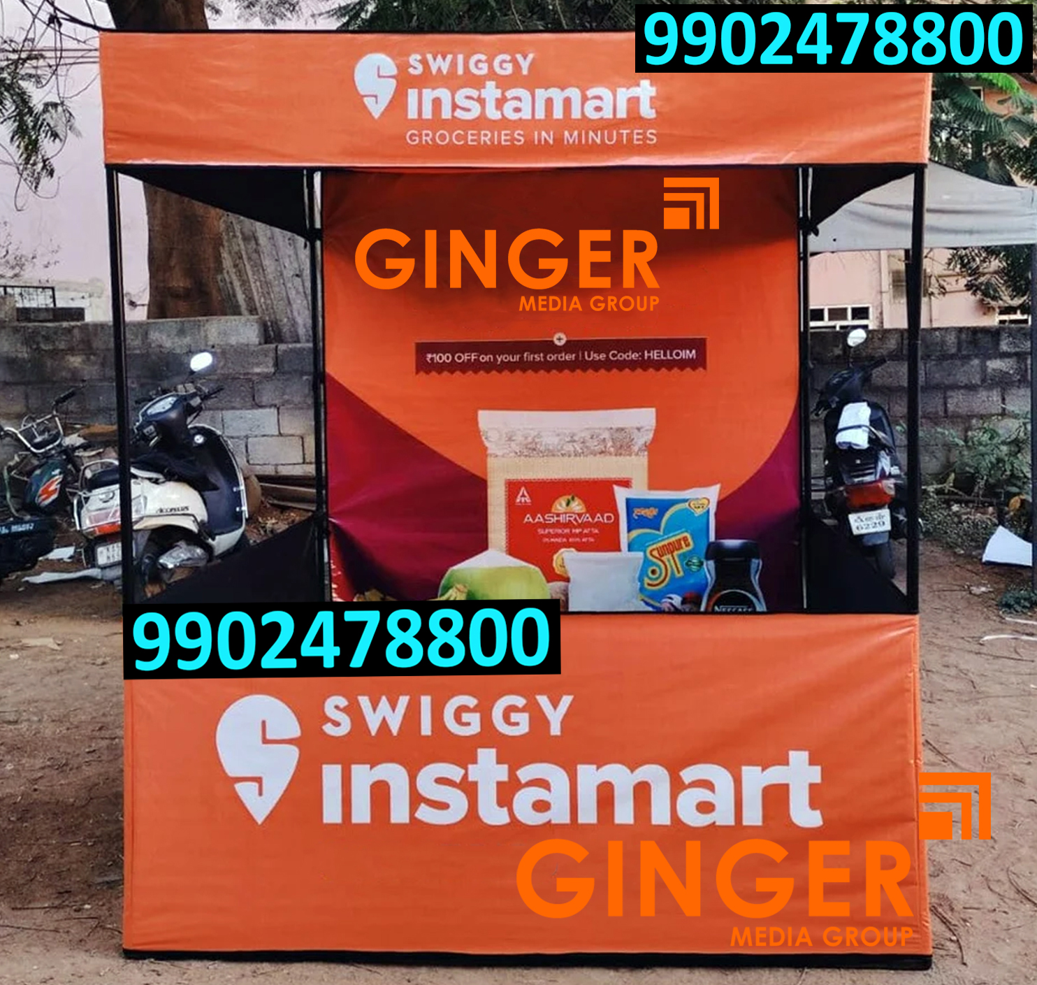 Promo Tables in Pune for Swiggy instamart