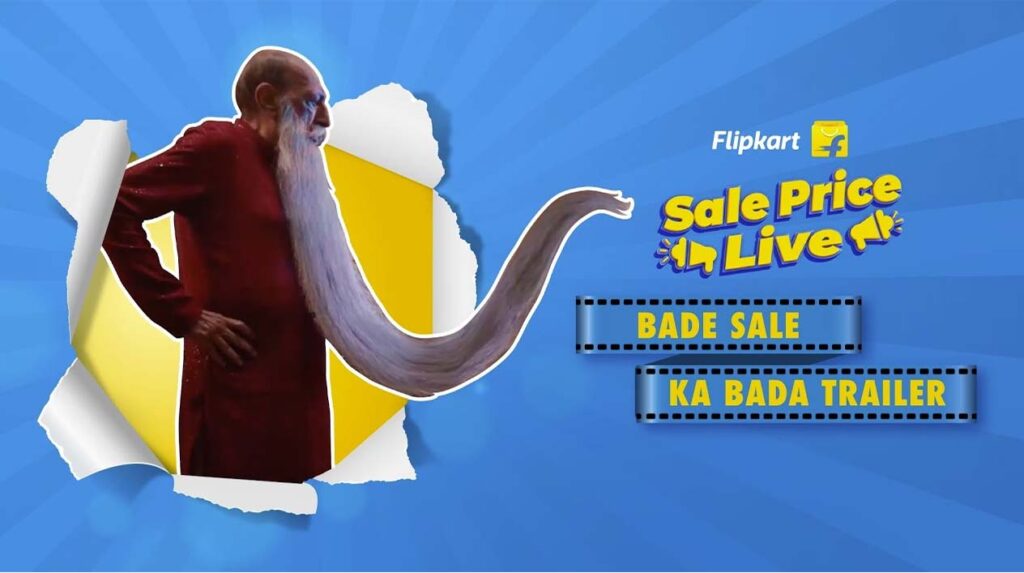  An image showing Flipkart Big Billion Days campaign.
