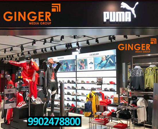 in shop branding kolkata puma2