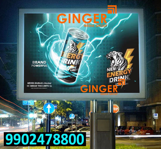 led screen branding lucknow energy drink