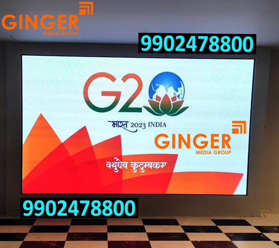 led screen branding pune g20