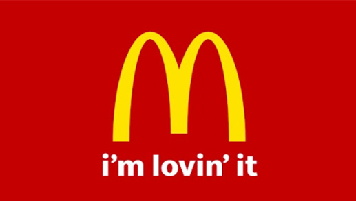 logo of mcdonalds with its jingle