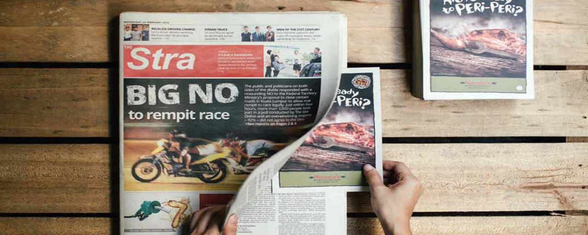 Newspaper Pamphlets advertising in India