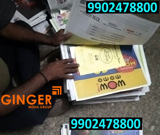 Pamphlet Distribution in Agra