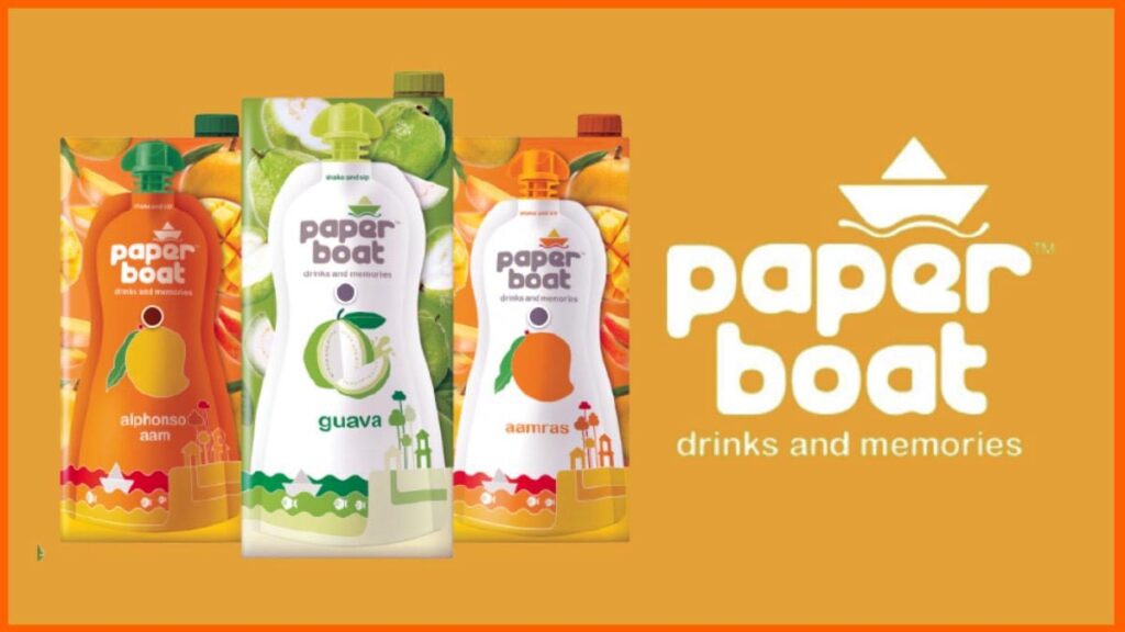 Paper boat products adverts
