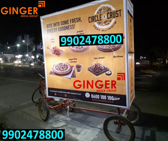Tricycle Advertising in Agra