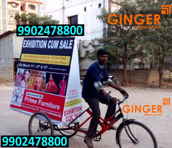 Tri-Cycle Advertising in Kolkata