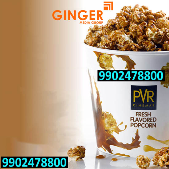 cinema and pvr branding delhi pvr cinema popcorn