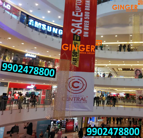 mall branding delhi central