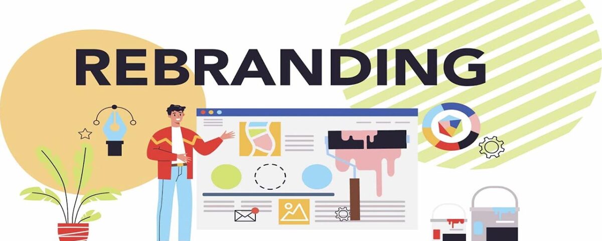 A person creating strategies for rebranding a company