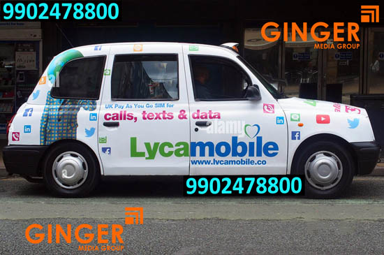 cab branding bangalore lycamobile