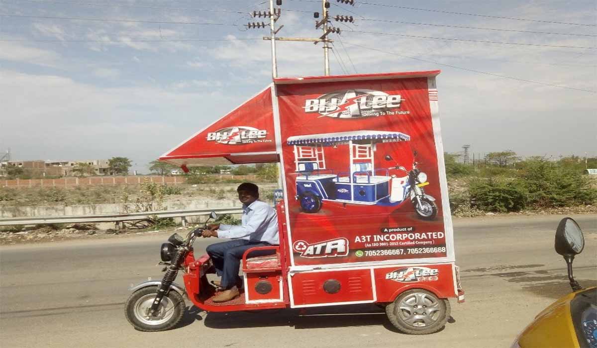 Benefits of e rickshaw advertising in india
