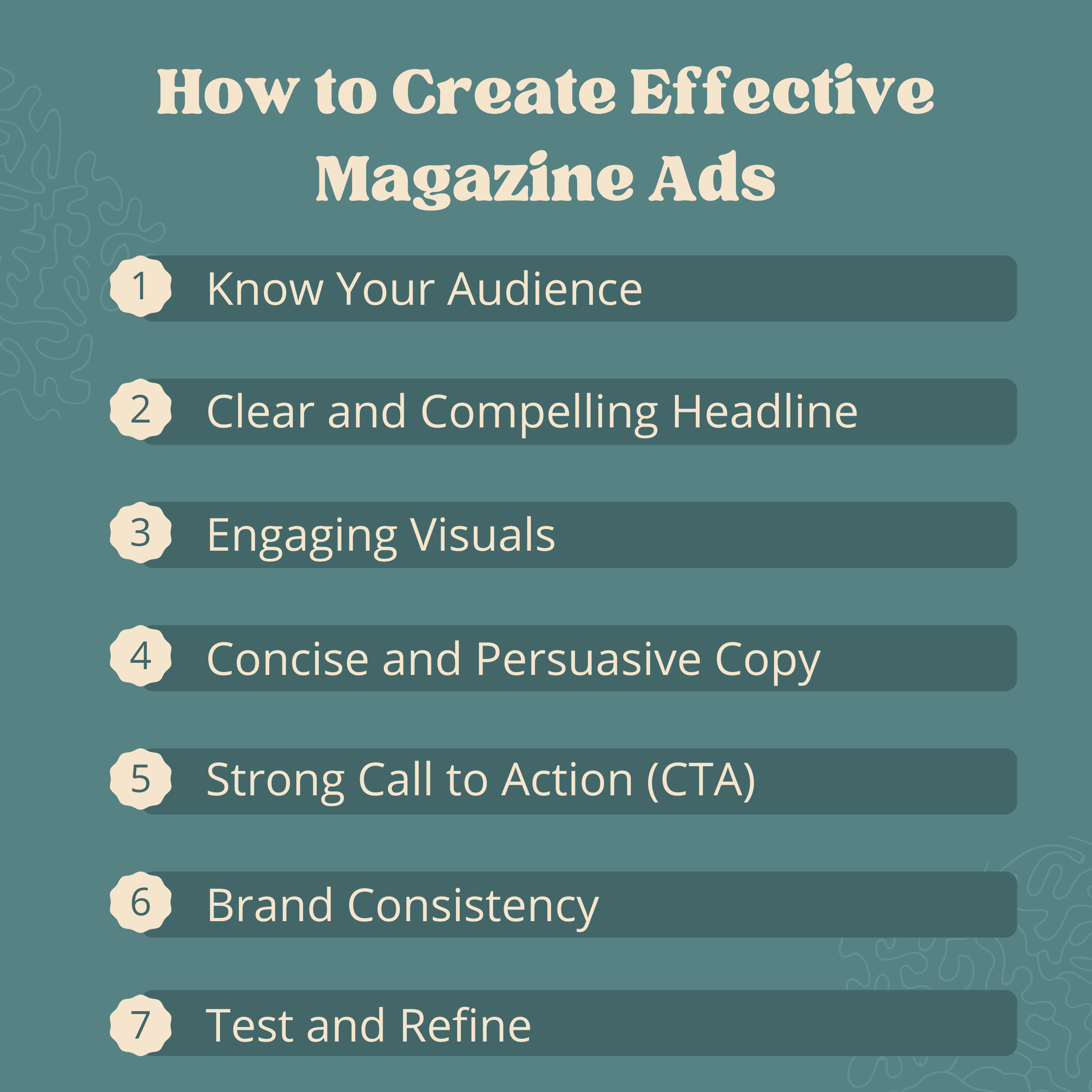 how to create effective magazine ads