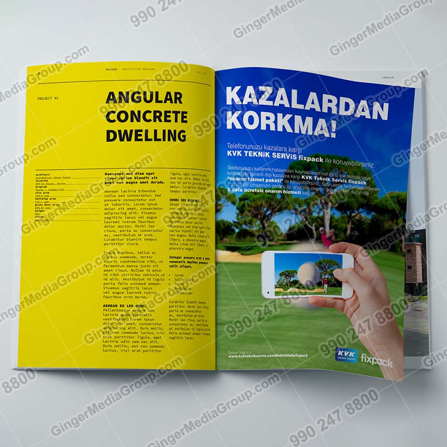 magazine advertising kvk
