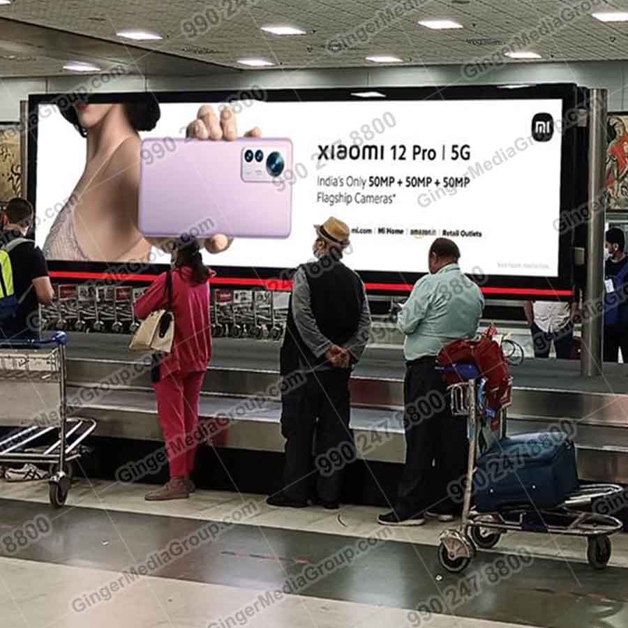 airport advertising delhi xiaomi