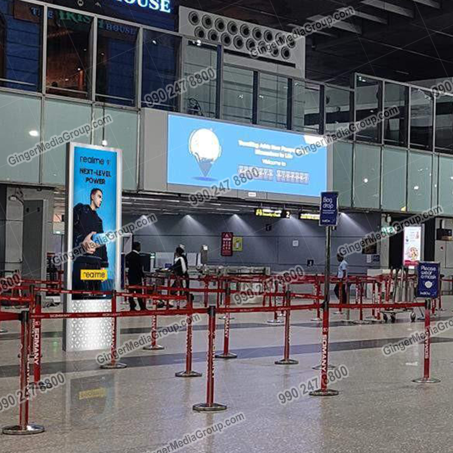 airport advertising kolkata brand 24