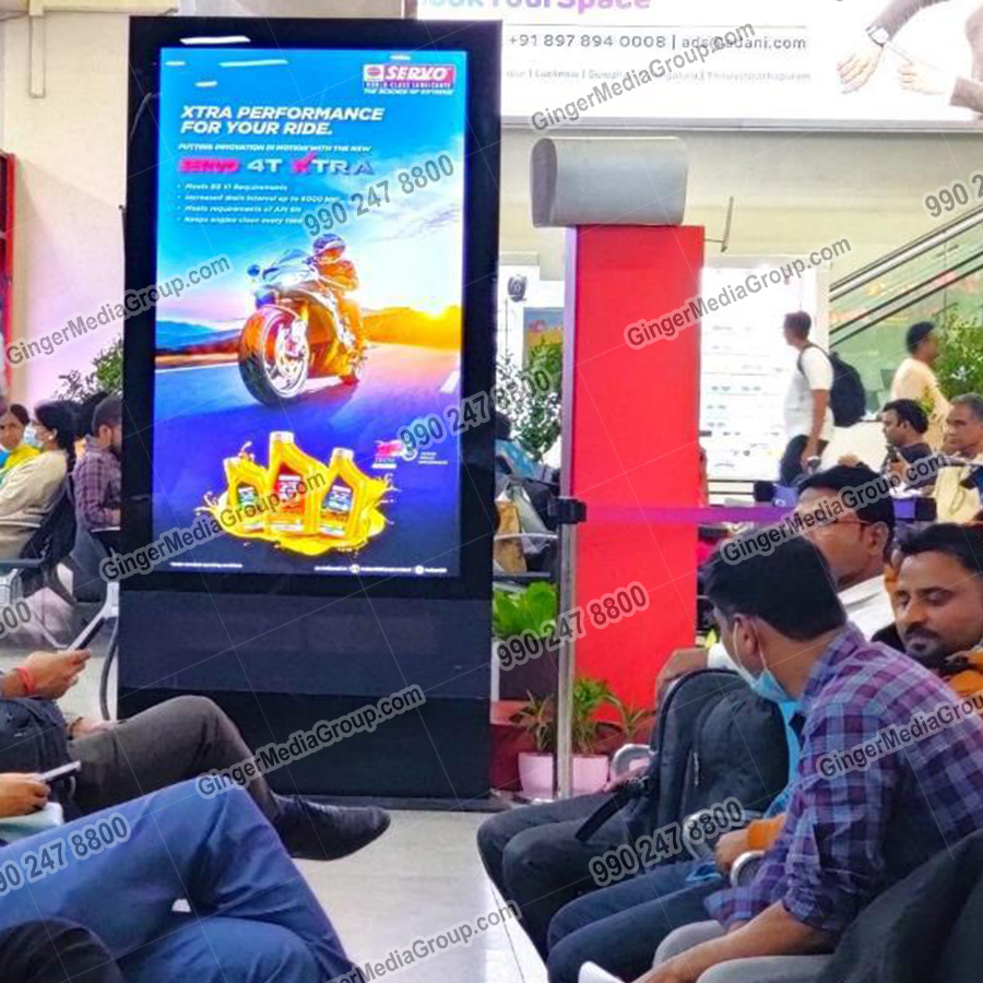 airport advertising lucknow brand 21