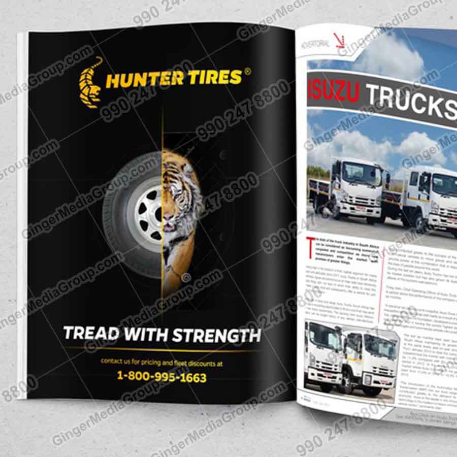 magazine advertising jaipur hunter tires
