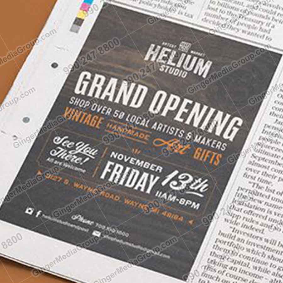 newspaper advertising kolkata helium studio