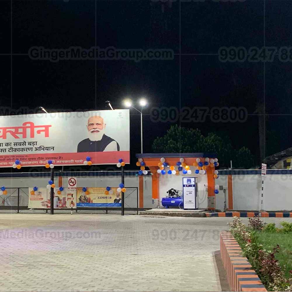 Top colors used in Auto rickshaw advertising