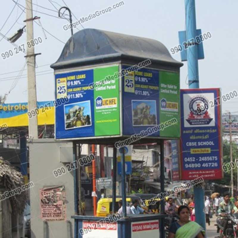 Top colors used in Auto rickshaw advertising